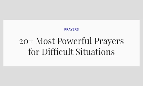 20+ Most Powerful Prayers for Difficult Situations