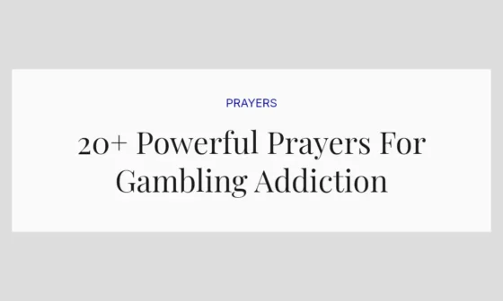 20+ Powerful Prayers For Gambling Addiction