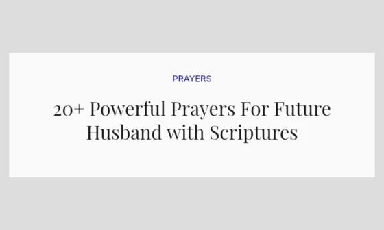 20+ Powerful Prayers For Future Husband with Scriptures