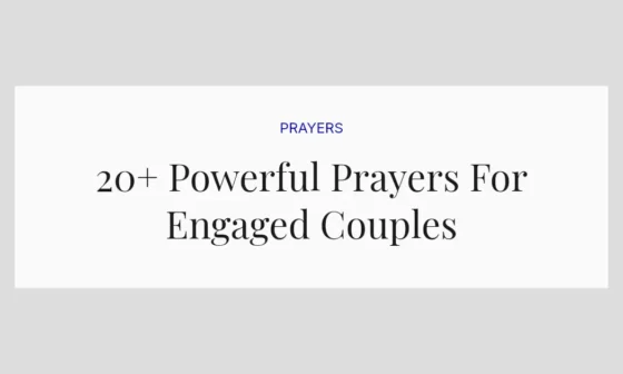 20+ Powerful Prayers For Engaged Couples