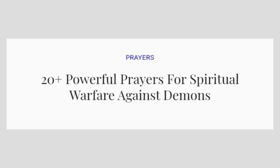 20+ Powerful Prayers For Spiritual Warfare Against Demons
