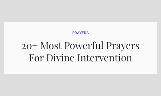20+ Most Powerful Prayers For Divine Intervention