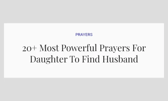 20+ Most Powerful Prayers For Daughter To Find Husband