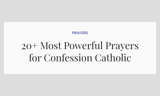 20+ Most Powerful Prayers for Confession Catholic