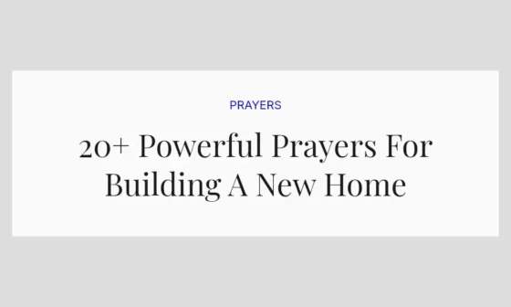 20+ Powerful Prayers For Building A New Home