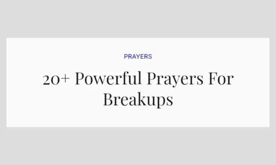 20+ Powerful Prayers For Breakups