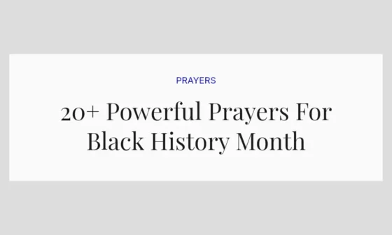 20+ Powerful Prayers For Black History Month