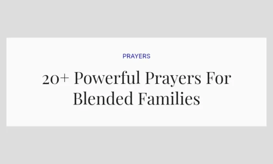 20+ Powerful Prayers For Blended Families