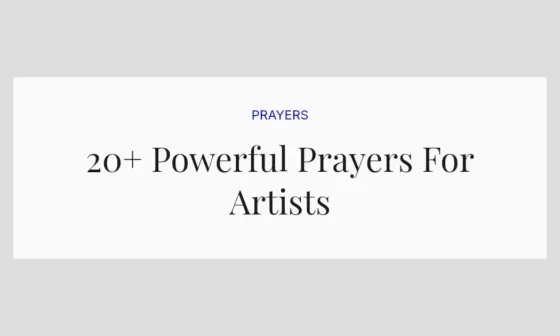 20+ Powerful Prayers For Artists
