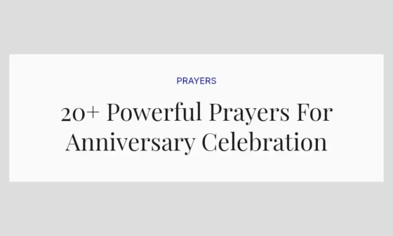20+ Powerful Prayers For Anniversary Celebration
