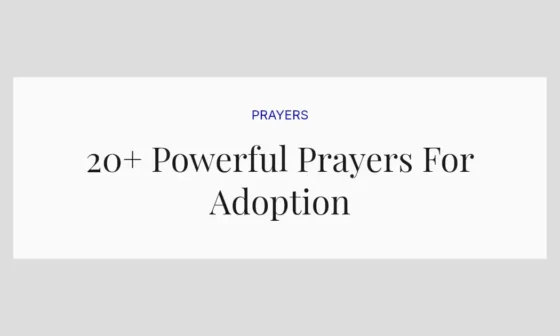20+ Powerful Prayers For Adoption