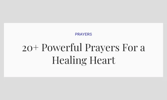 20+ Powerful Prayers For a Healing Heart