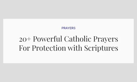 20+ Powerful Catholic Prayers For Protection with Scriptures