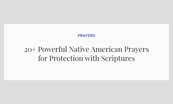 20+ Powerful Native American Prayers for Protection with Scriptures