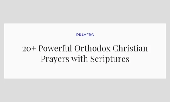 20+ Powerful Orthodox Christian Prayers with Scriptures