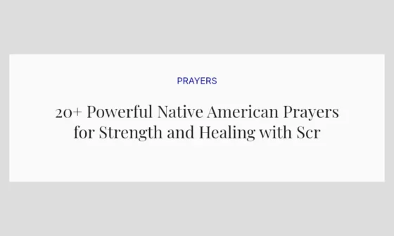 20+ Powerful Native American Prayers for Strength and Healing with Scriptures